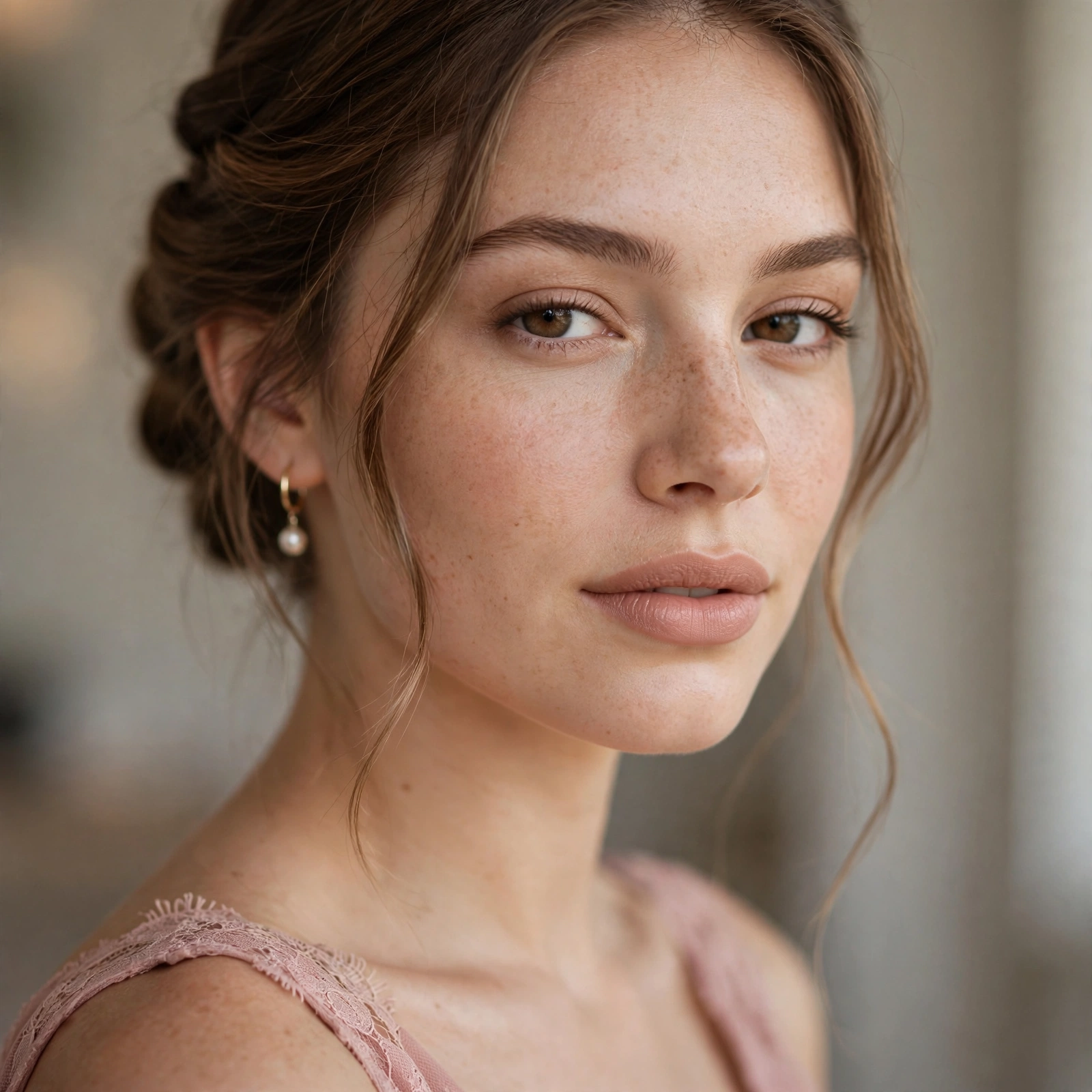 Bridesmaids with nude lip variations