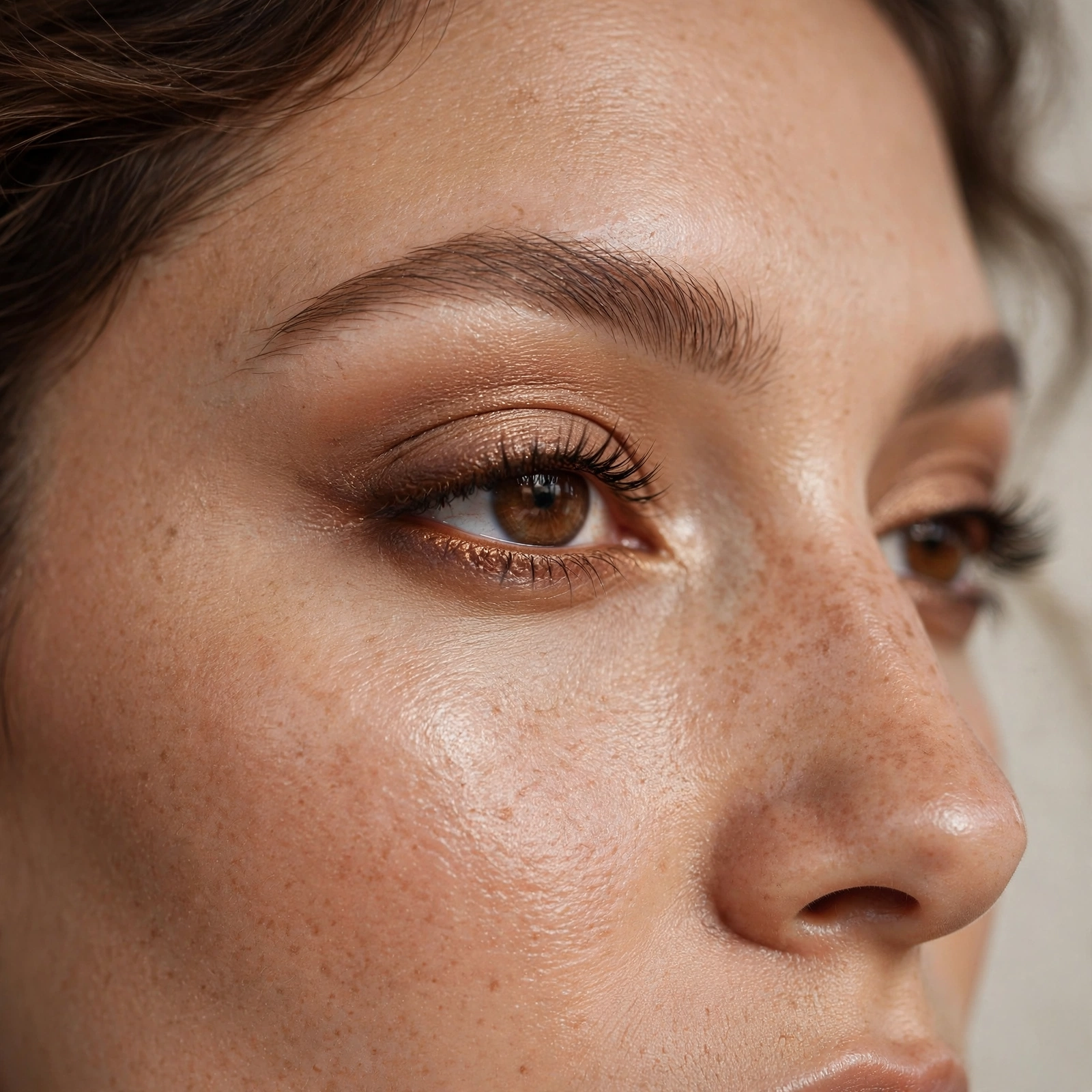 Bronzed waterline eyeliner
