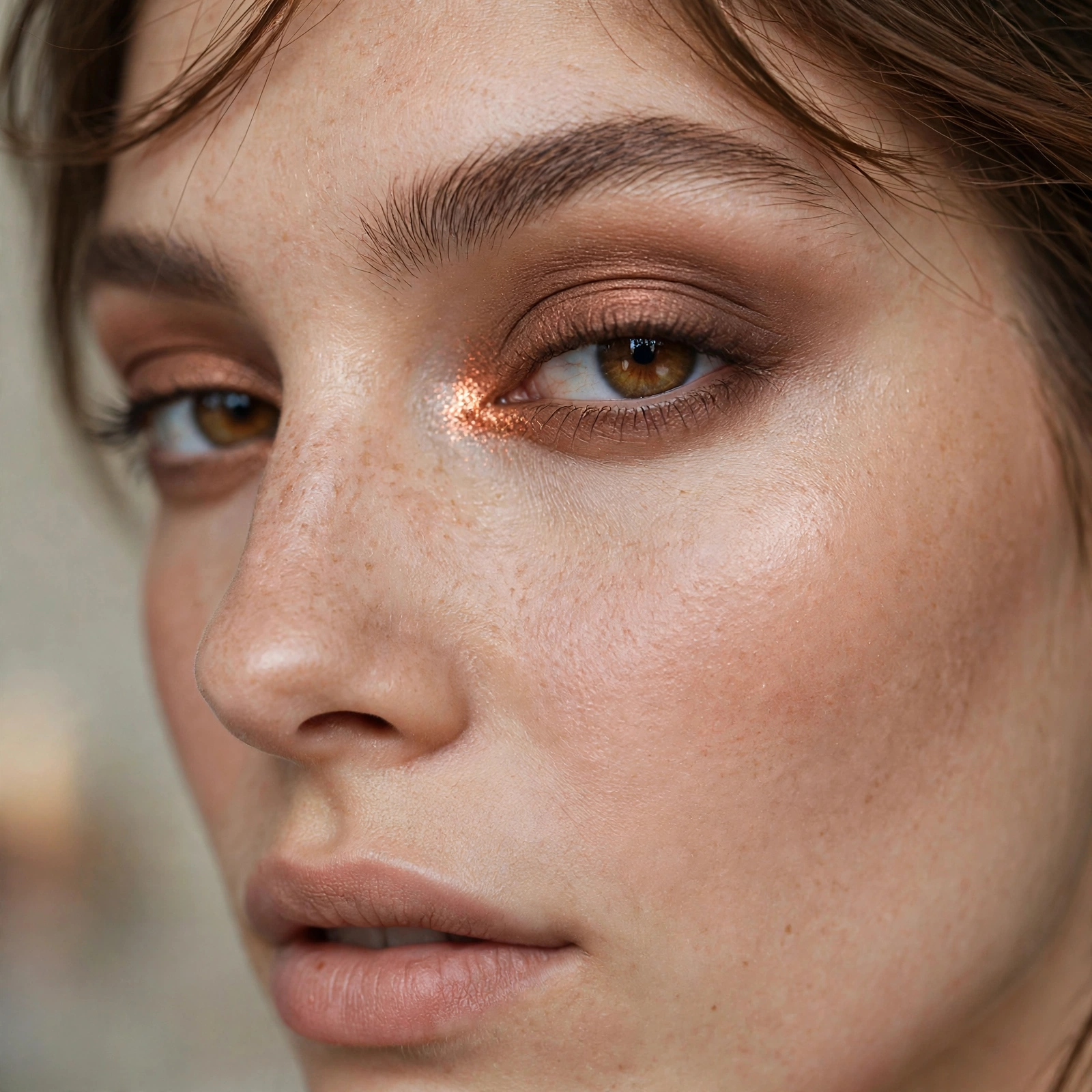 Copper inner corner highlight