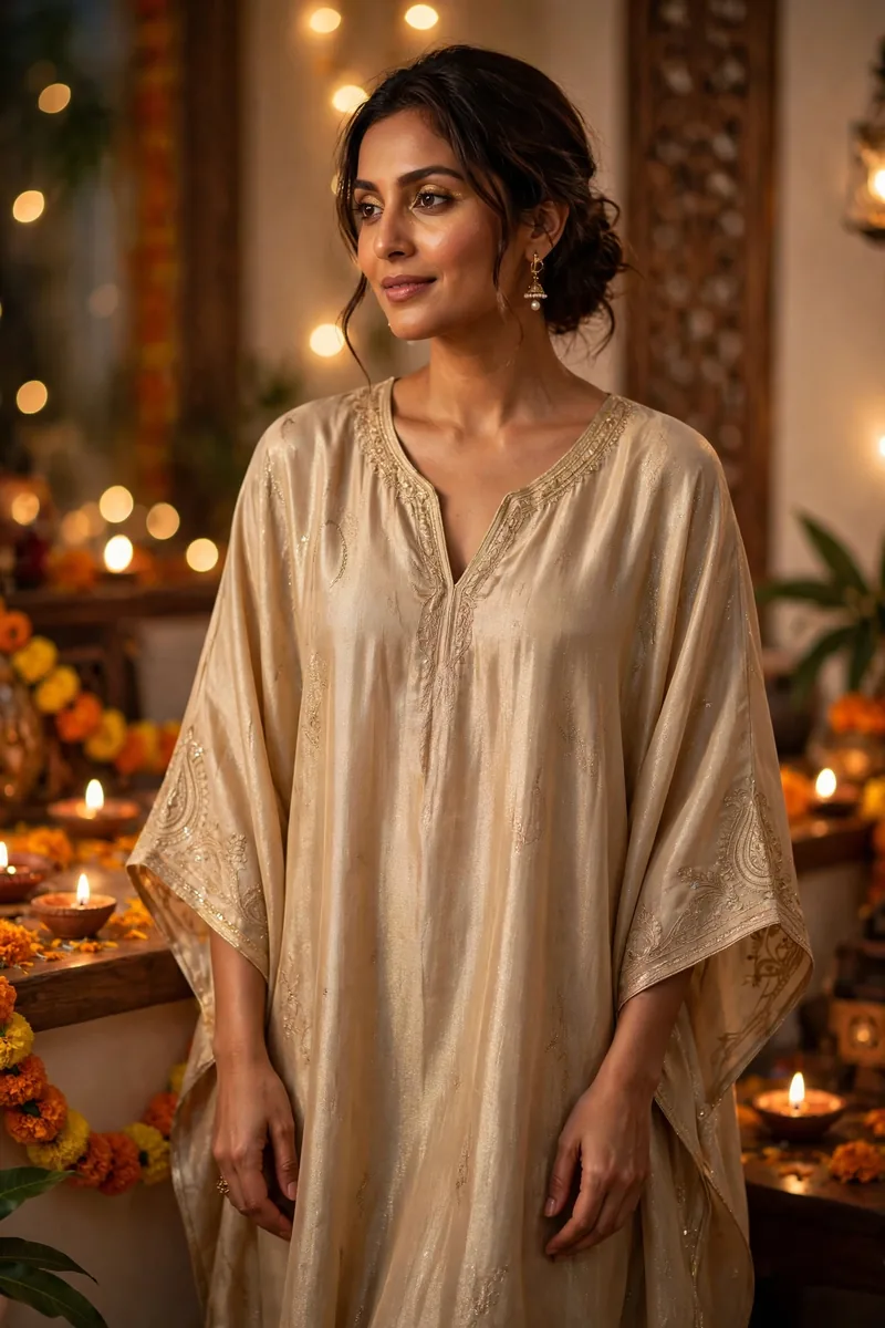 Kaftan Kurta — Diwali festive look