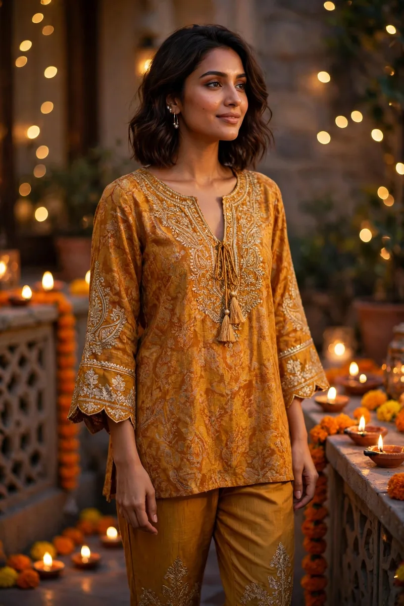 Ethnic Co-ord Set — Diwali festive look