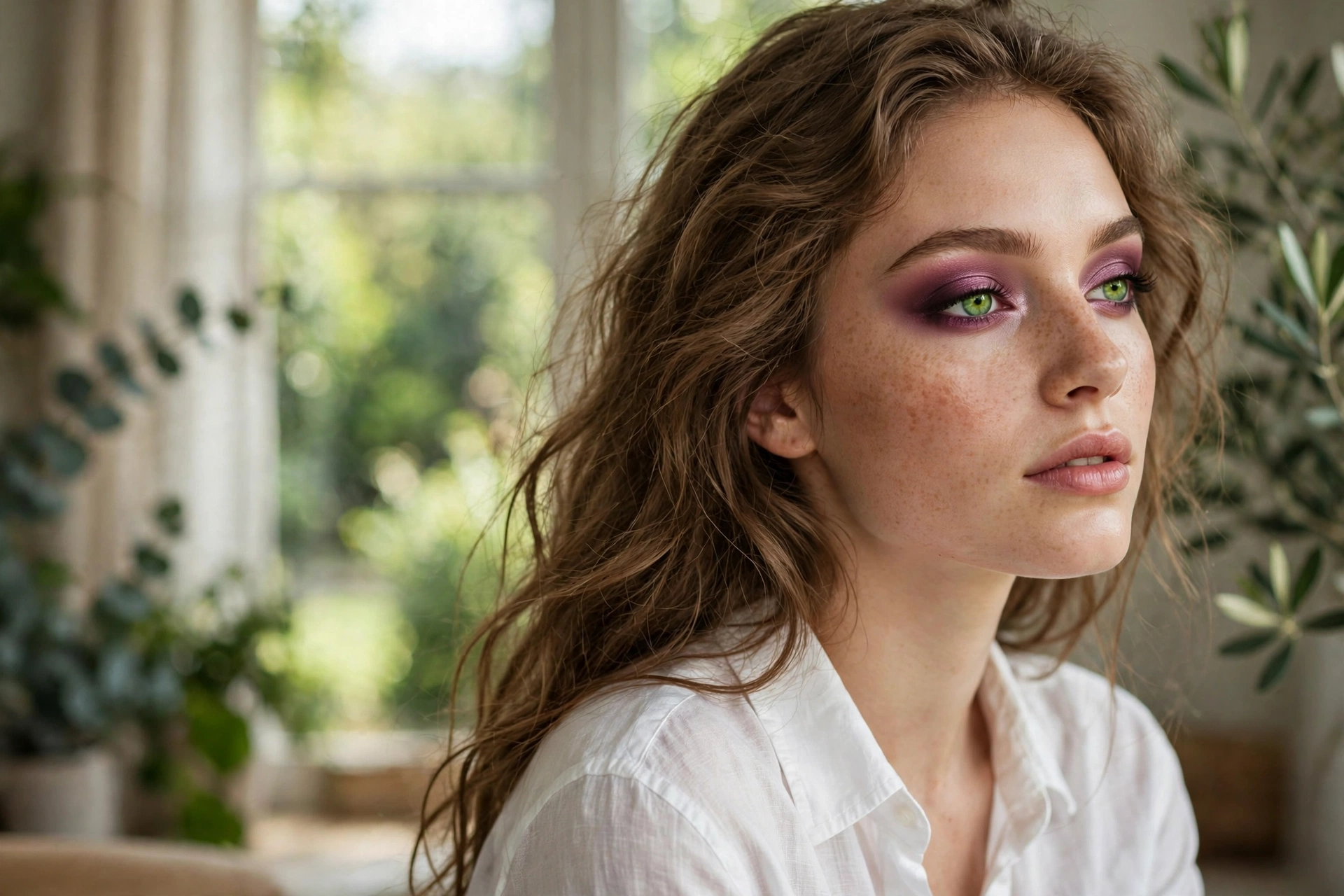 20 Eyeshadow Ideas for Green Eyes That Enhance the Gold