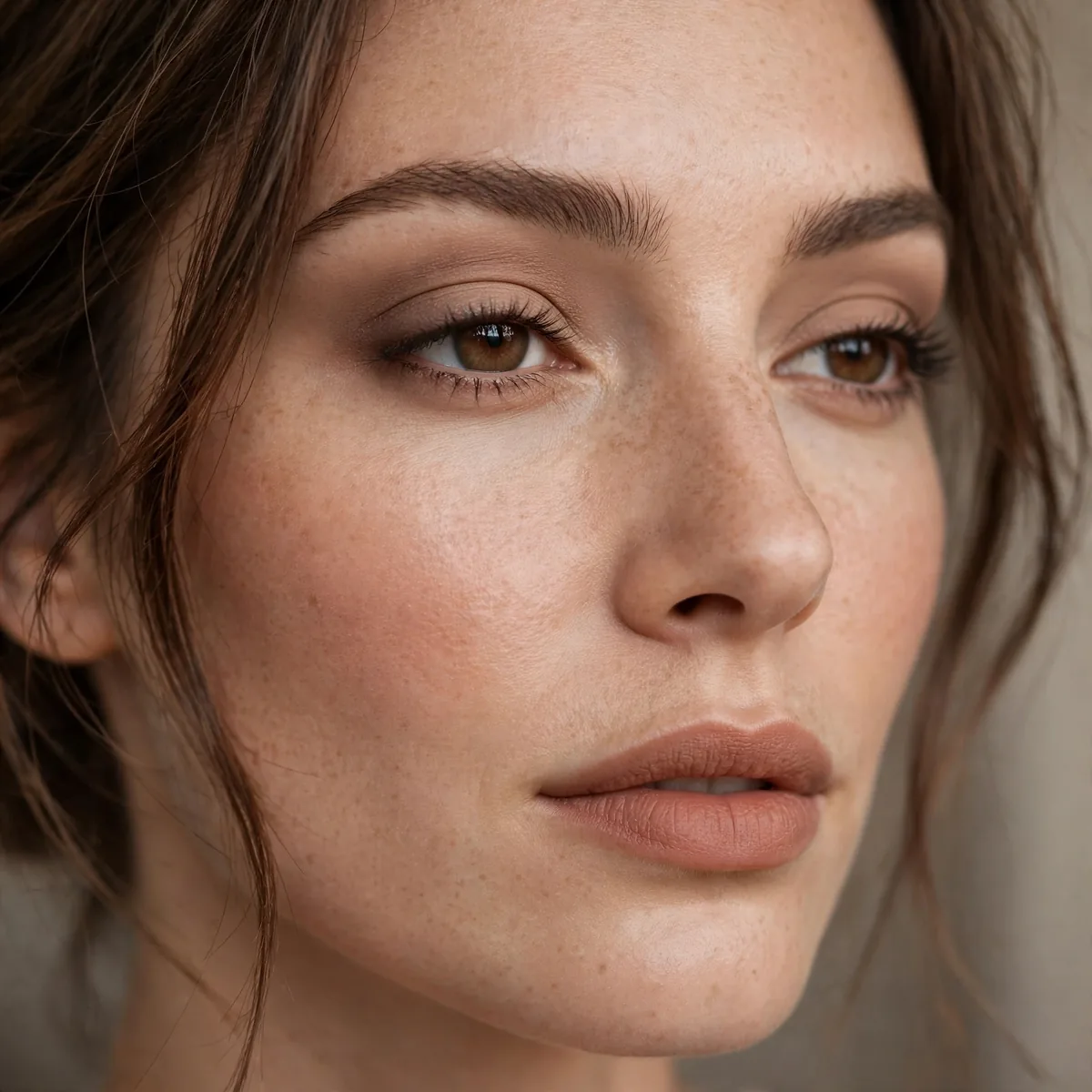 Warm matte neutral eyeshadow sophisticated for fall