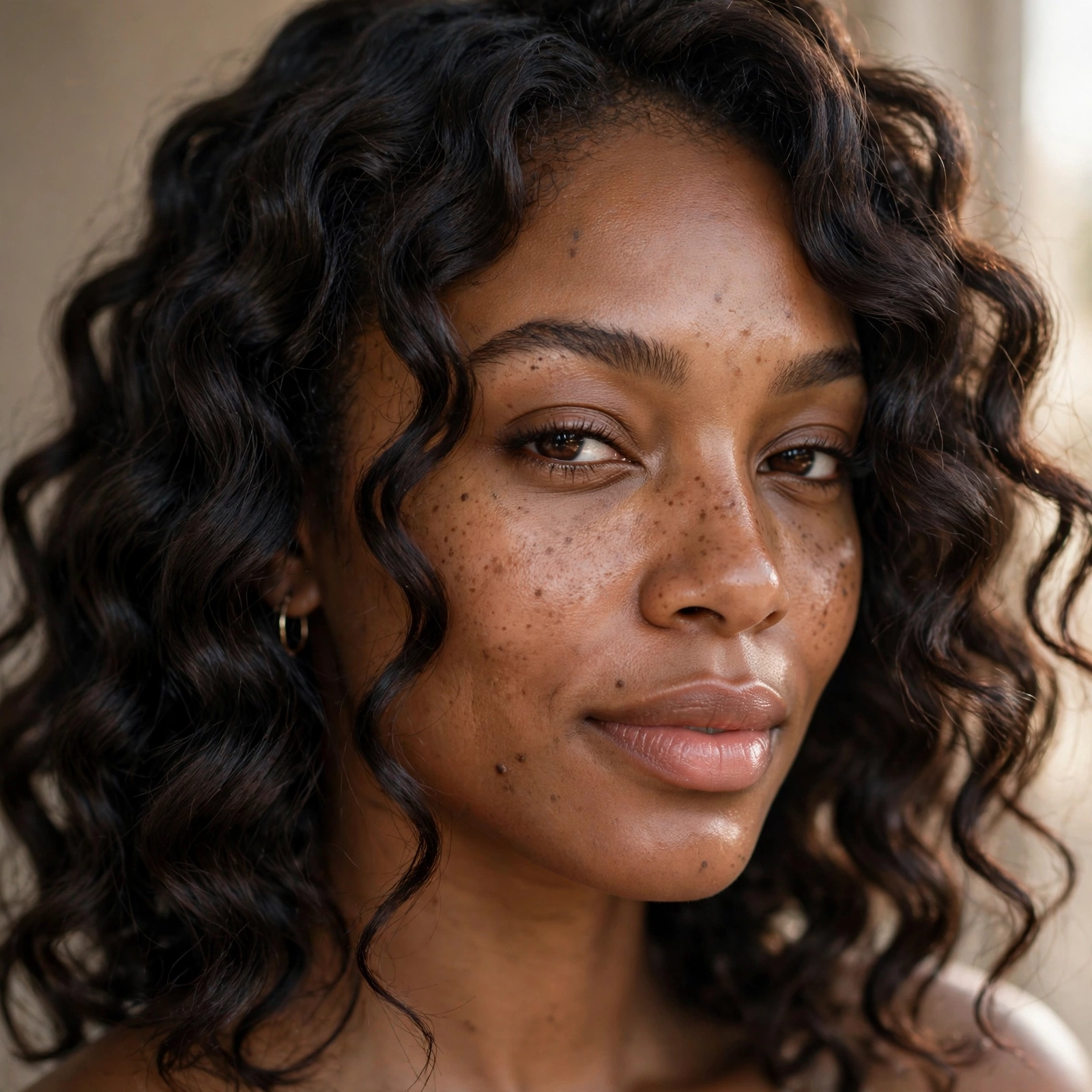 Waves from an overnight twist-out