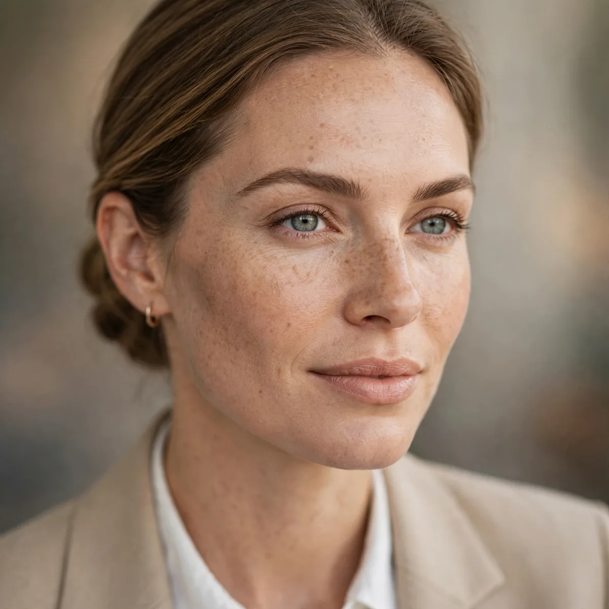 No-makeup makeup look for job interview
