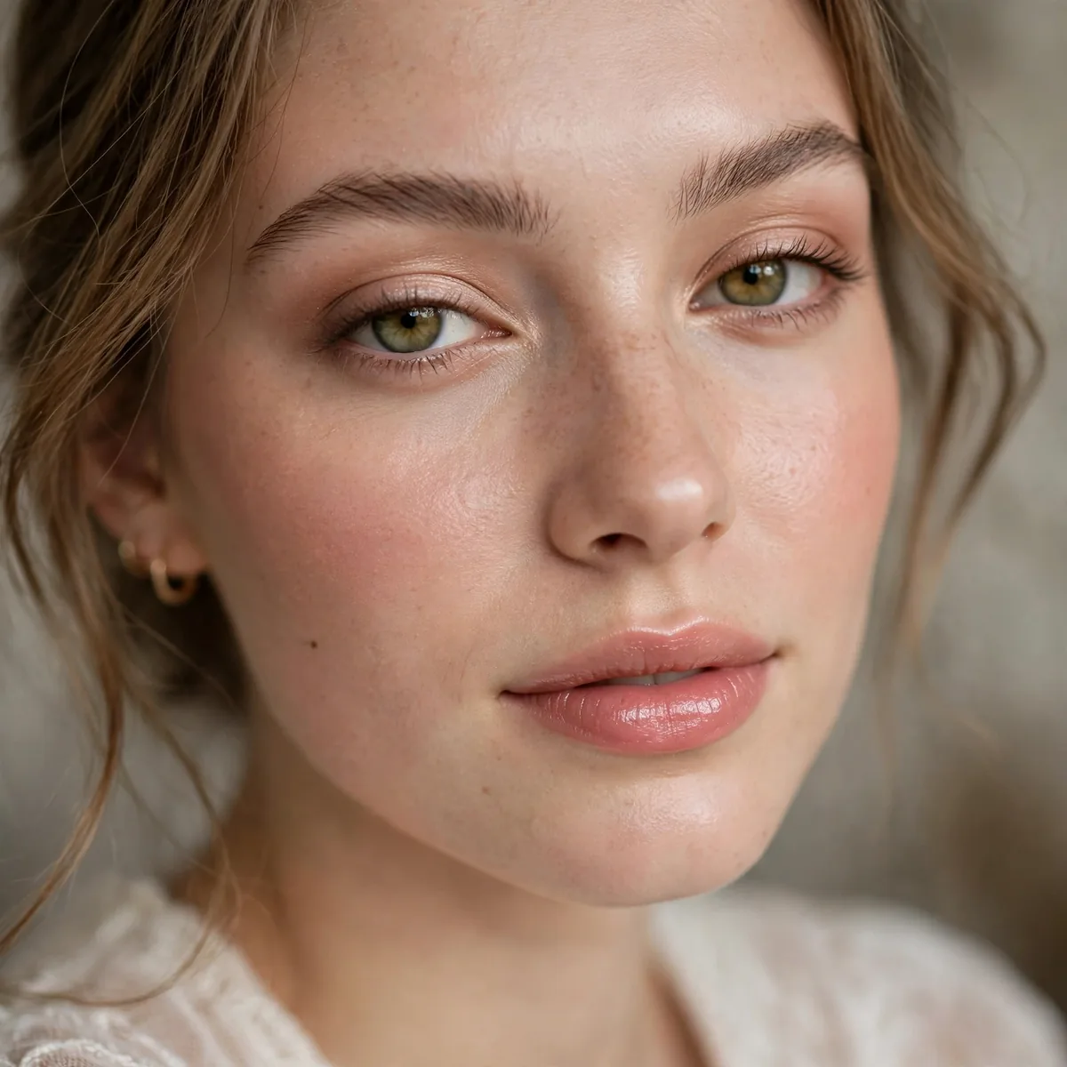 Fresh dewy elegant wedding guest makeup