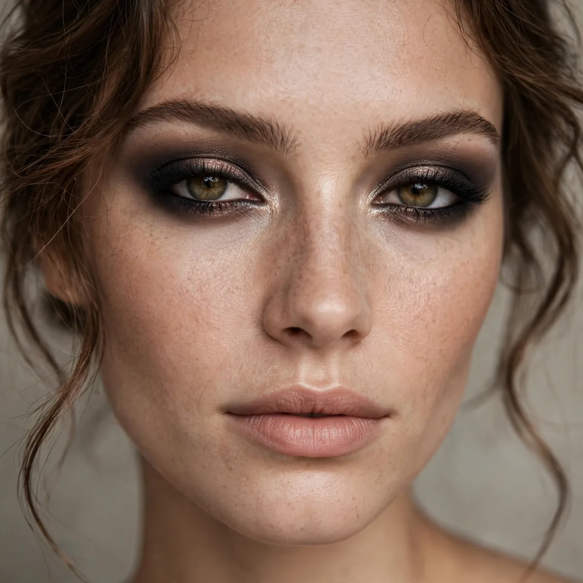 Photogenic smoky eye makeup