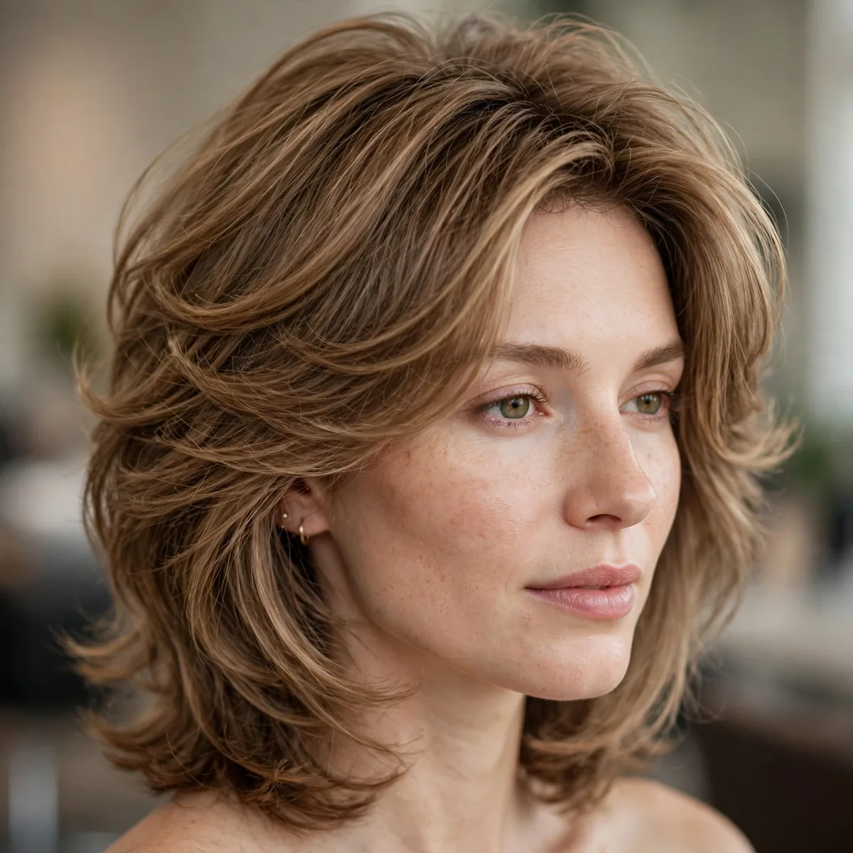 Maintaining fullness in fine haircut