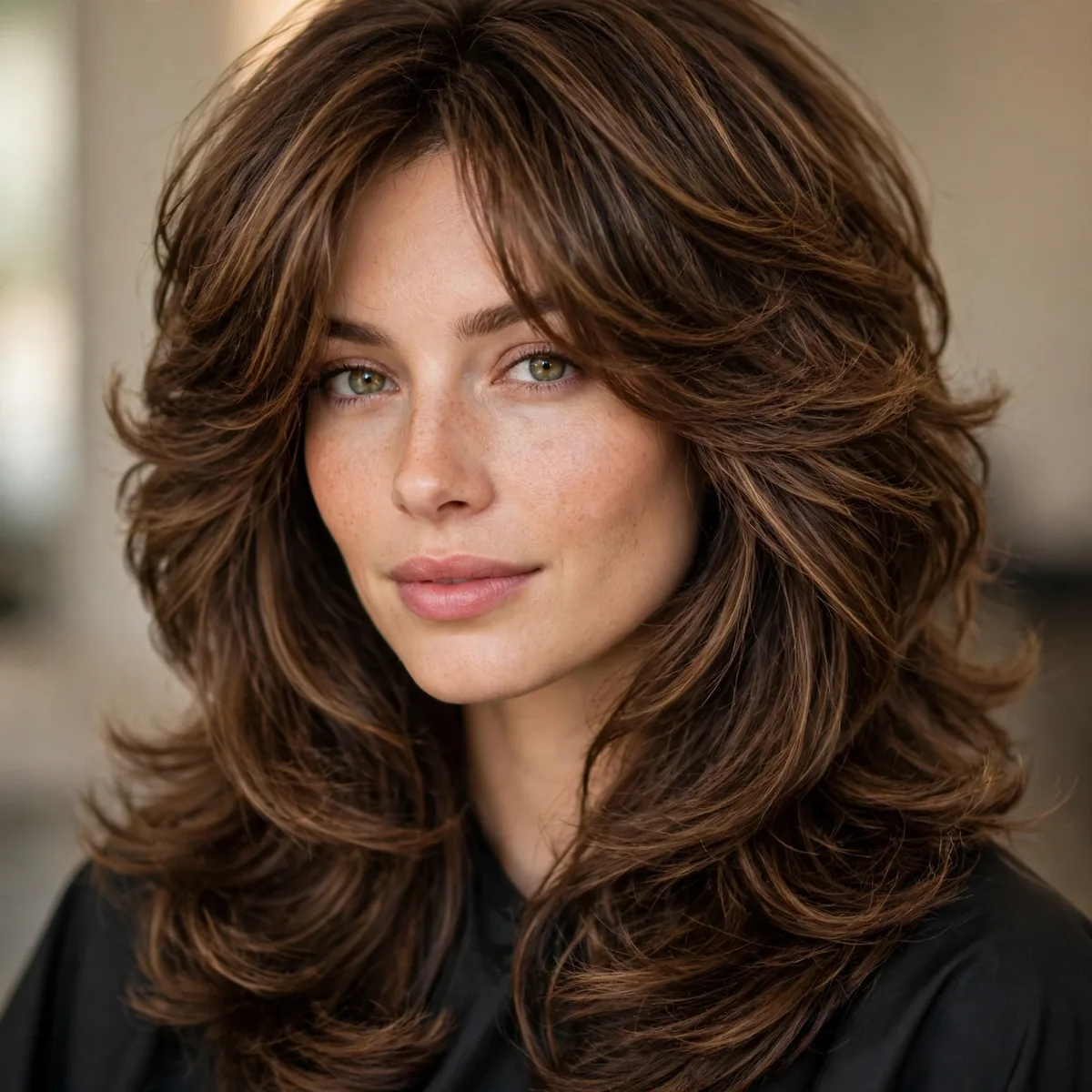 Haircut designed for thickening effect