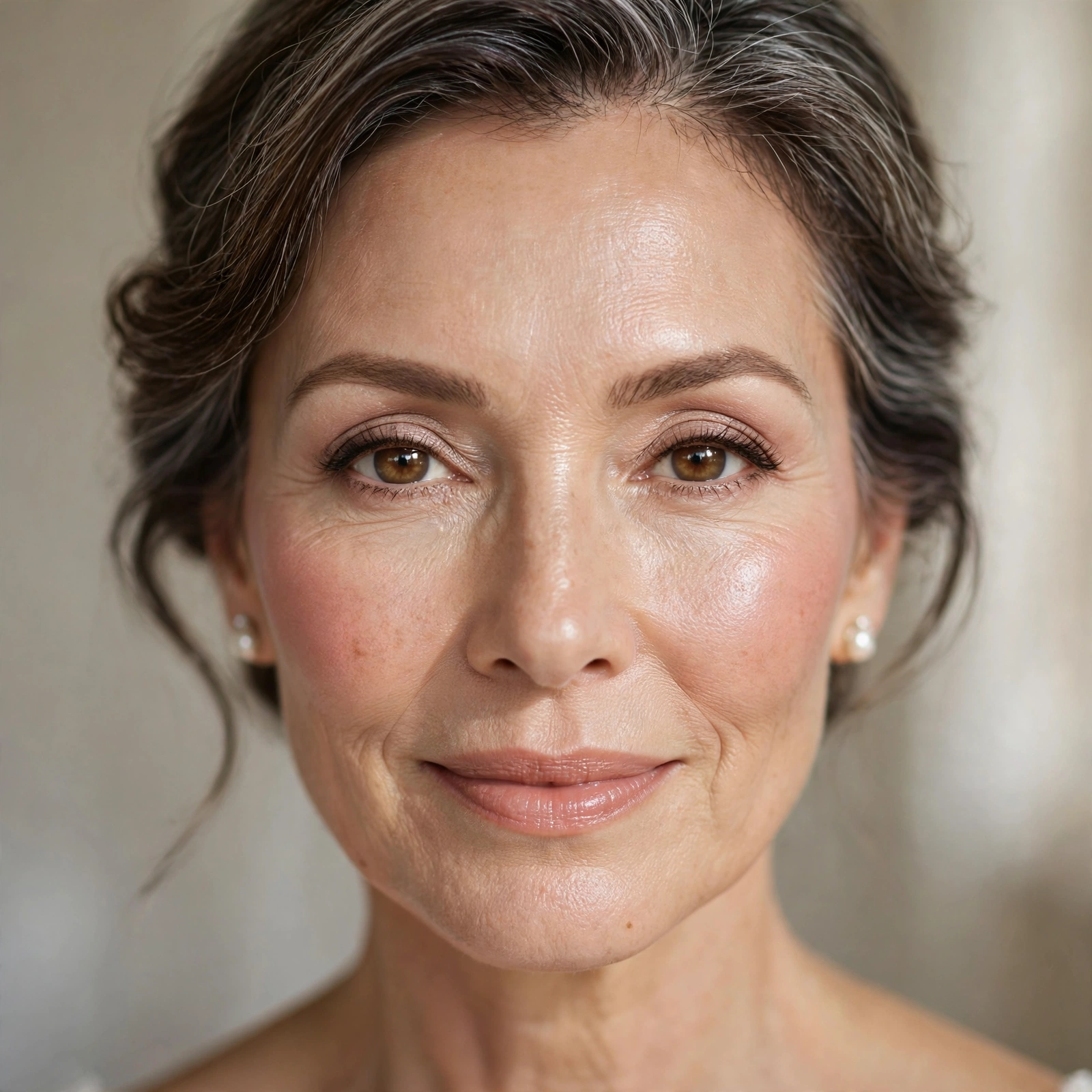 Radiant dewy skin makeup
