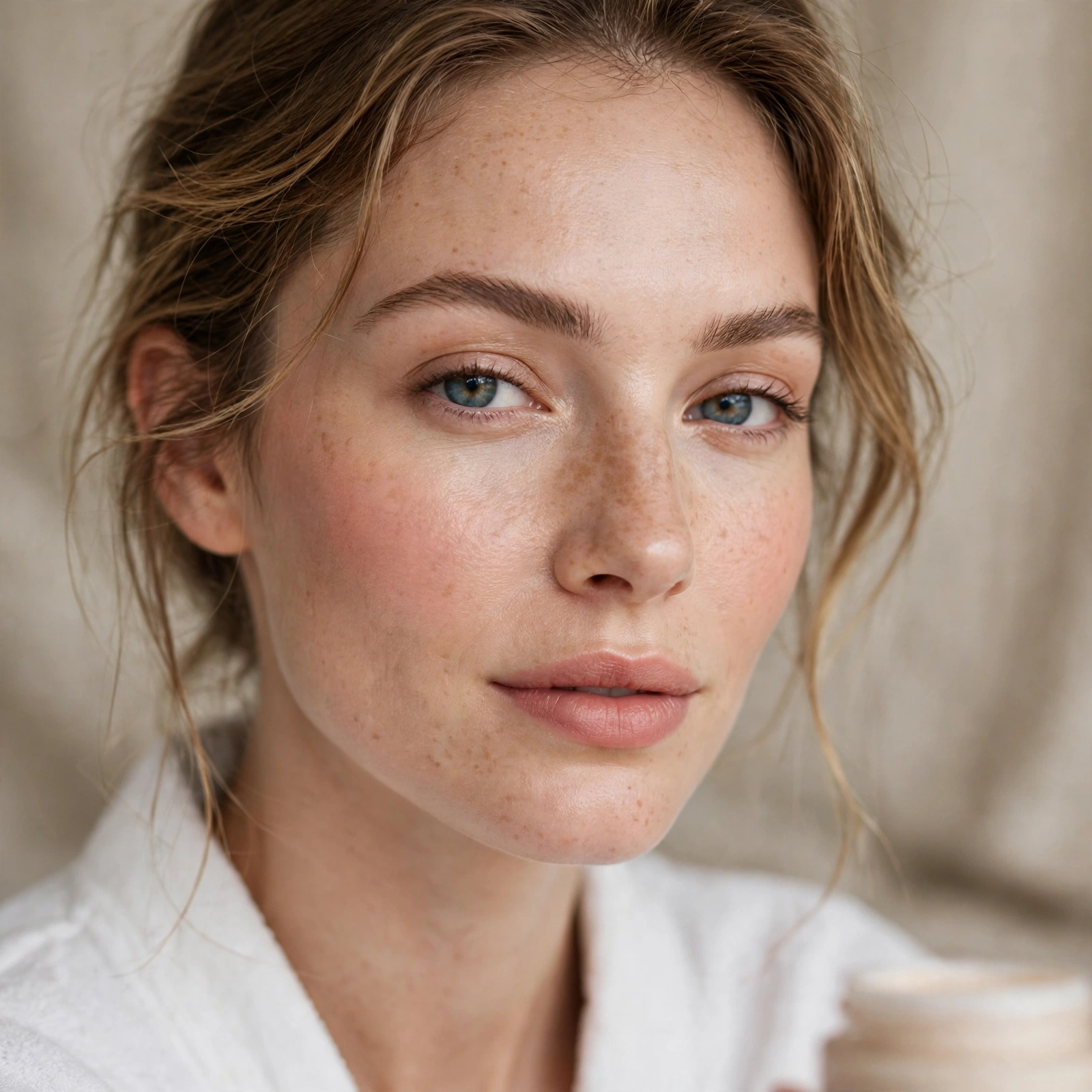 Cream only natural makeup routine