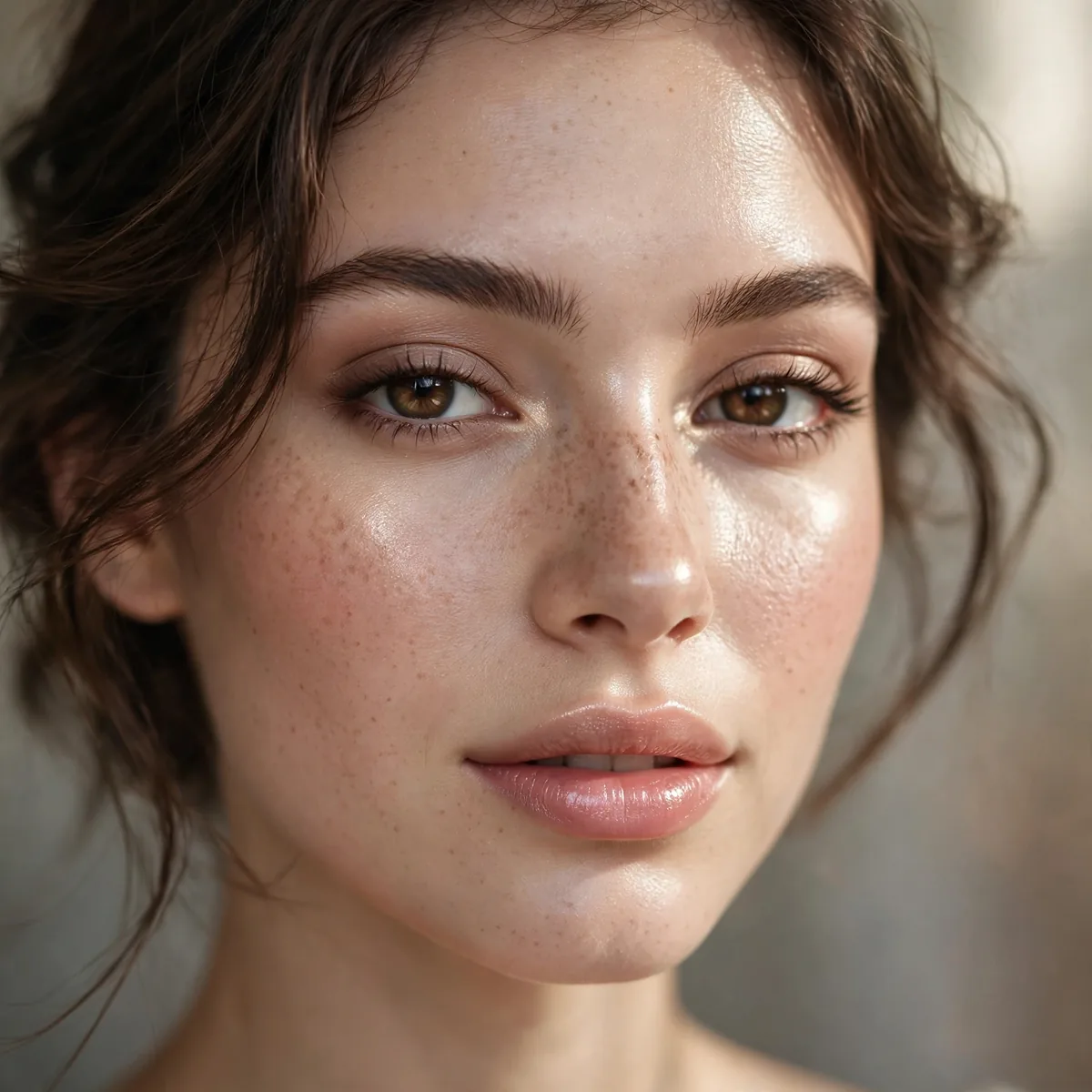 Subtle highlighter glow for photos
