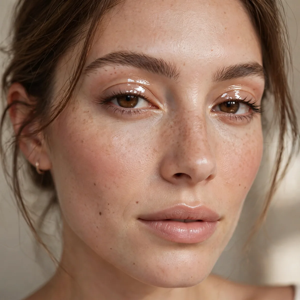 Simple glossy lids for photos